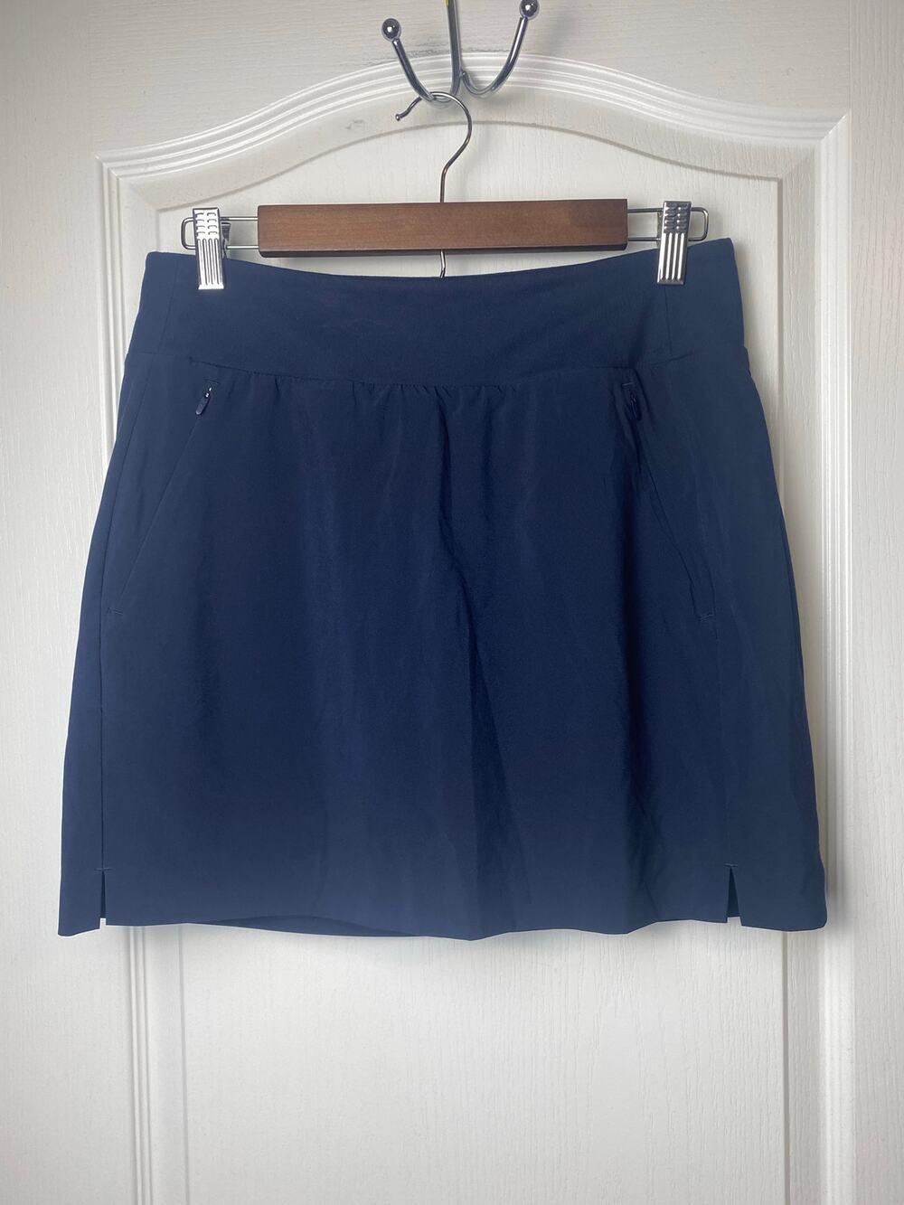 Athleta Navy Soho Skort Jupe Short Athletic Golf Tennis Women's Size 6